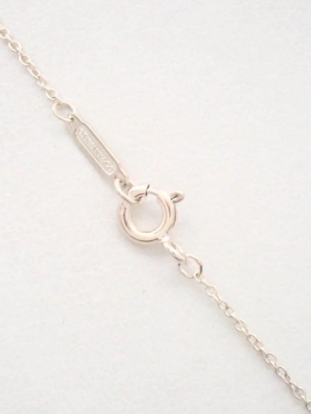 Tiffany & Co. Please Return Double Heart Necklace 925 - Picture 2 of 3